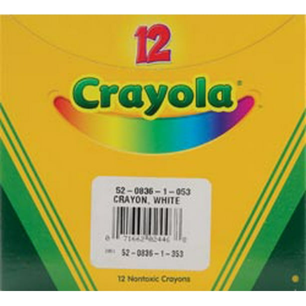 Bulk Crayons Large Size White